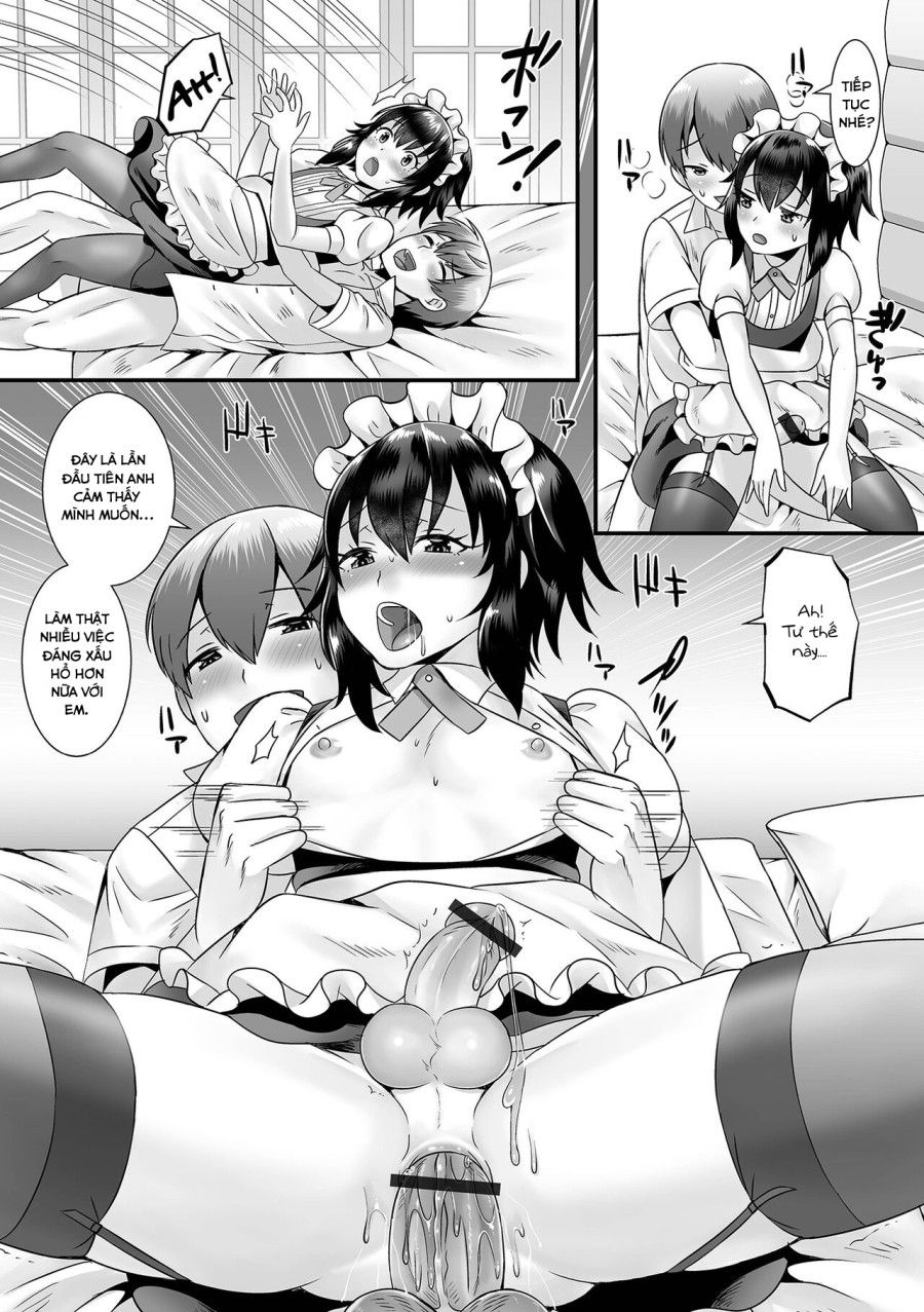 Seiki Sakushu Maid-san Oshigoto Desu Yo Oneshot page 16 - Giả Dược