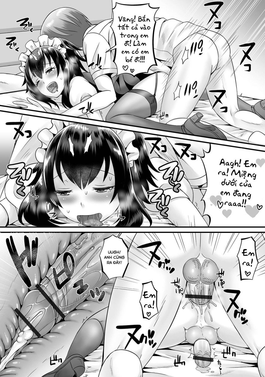Seiki Sakushu Maid-san Oshigoto Desu Yo Oneshot page 19 - Giả Dược