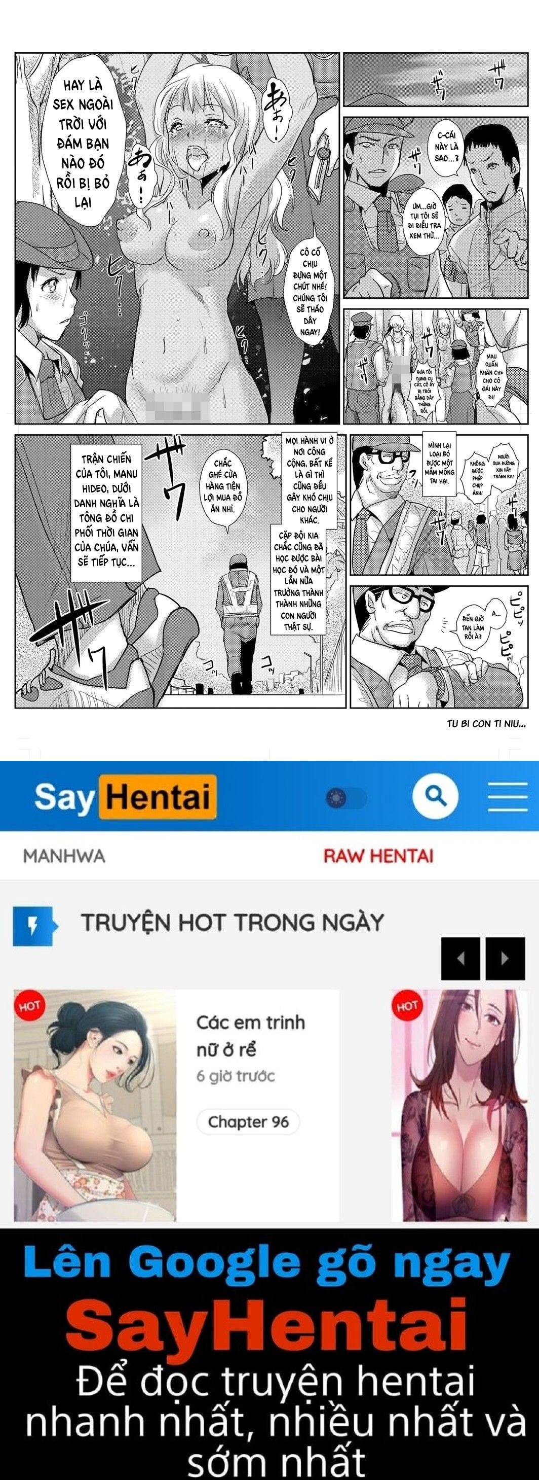 đọc truyện Seisai Jikan ~namaiki Na Jk, Jd, Hitozuma Ni Kyousei Nakadashi!! Chương 2 ảnh 22 tại Giả Dược