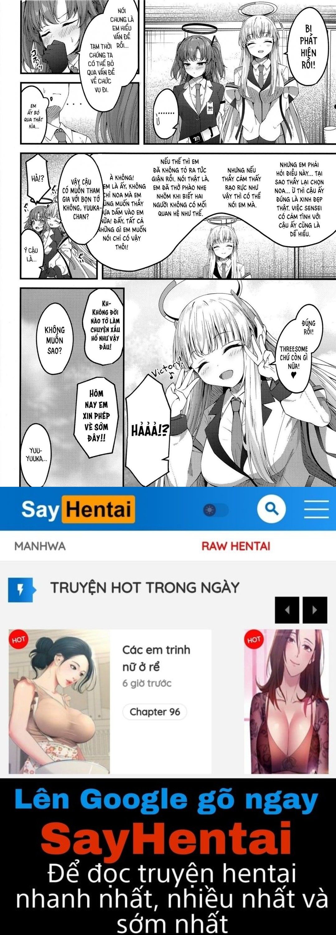 đọc truyện Seishori Nor Asobi – Ryoute Ni Sensei To Yuuka-chan Oneshot ảnh 29 tại Thiên Thai Truyện