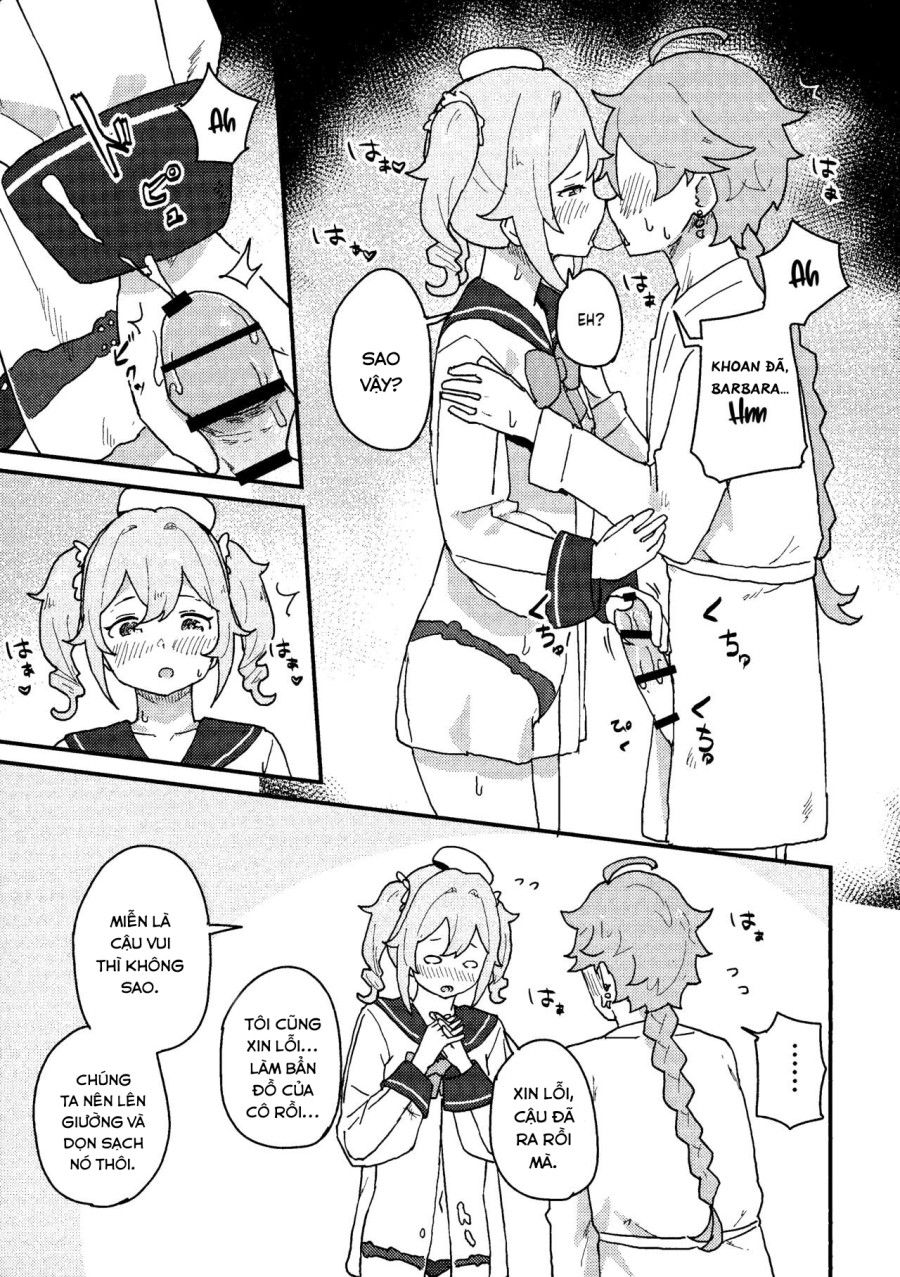 đọc truyện Seiyoku No Tsuyoi Barbara No Hanashi (genshin Impact) Oneshot ảnh 8 tại Thiên Thai Truyện