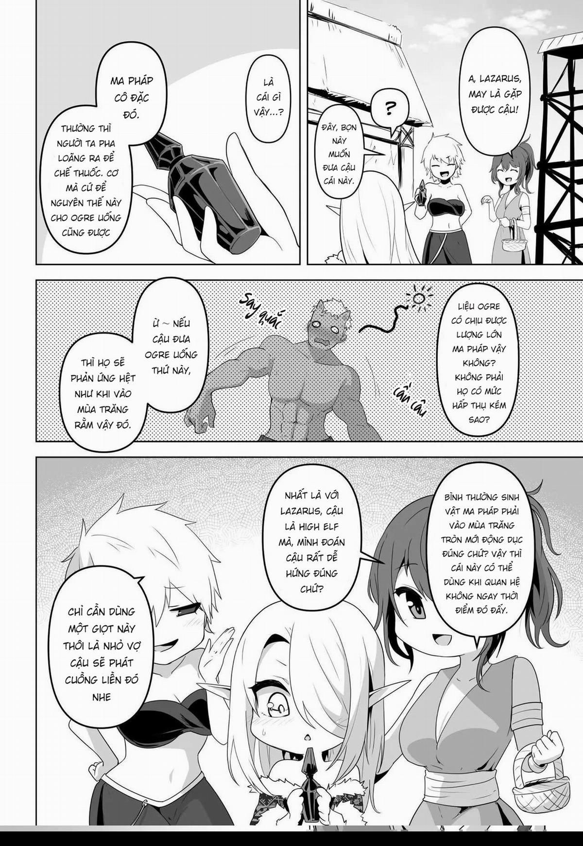 đọc truyện Seiyoku Tsuyo Tsuyo Elf Wa Muriyari Okashite Hoshii Chương 4 ảnh 7 tại Thiên Thai Truyện