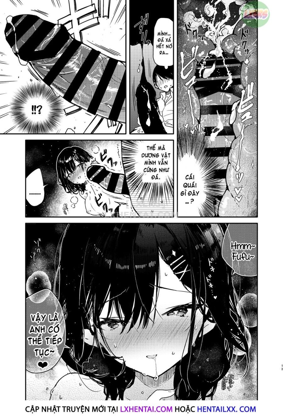 Seiyoku Tsuyome Na Kanojo To Kinyoku Kaikin Renzoku Shasei Ecchi Oneshot page 17 - Giả Dược