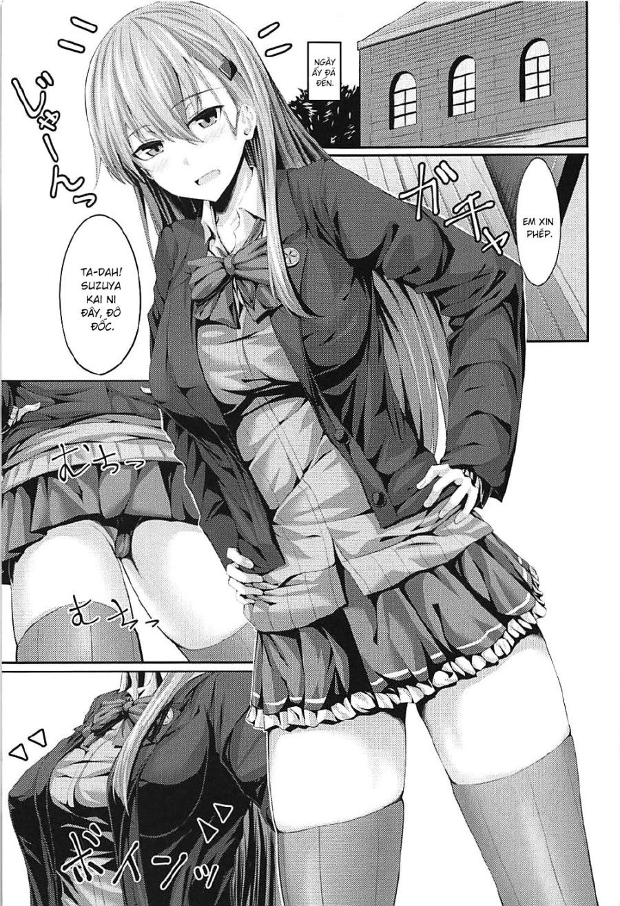 đọc truyện Sekinin Totte! Suzuya Onee-chan! (kantai Collection -kancolle-) Oneshot ảnh 4 tại Giả Dược