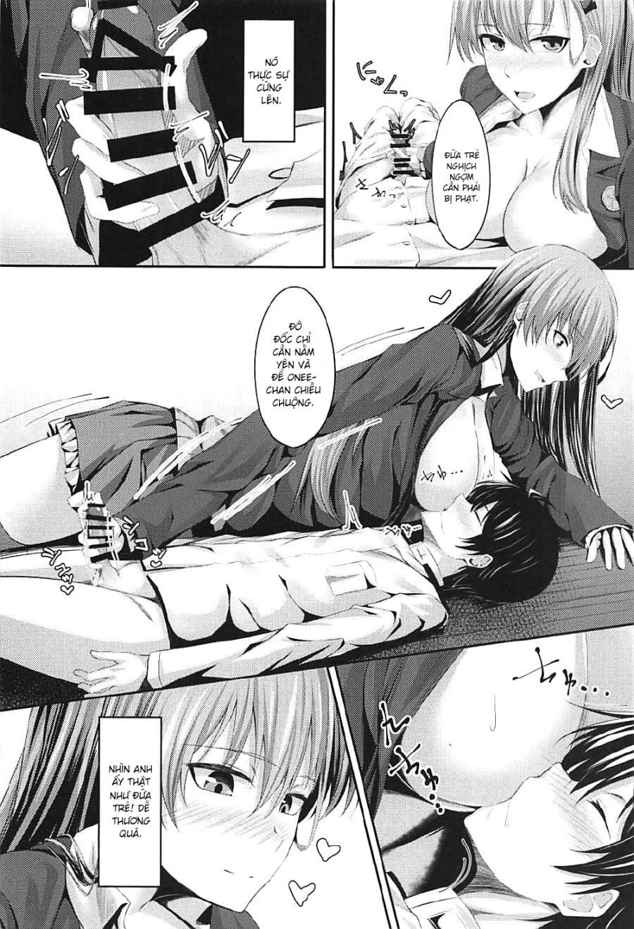 đọc truyện Sekinin Totte! Suzuya Onee-chan! (kantai Collection -kancolle-) Oneshot ảnh 9 tại Giả Dược