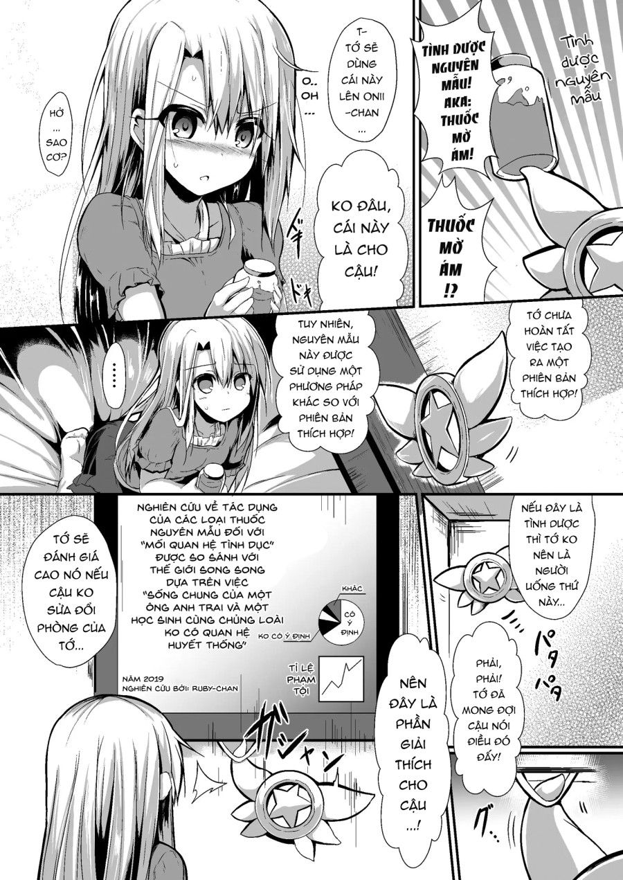 (sen) Imouto Wa Onii-chan To Shouraiteki Ni Flag O Tatetai [part 1] Oneshot page 7 - Giả Dược