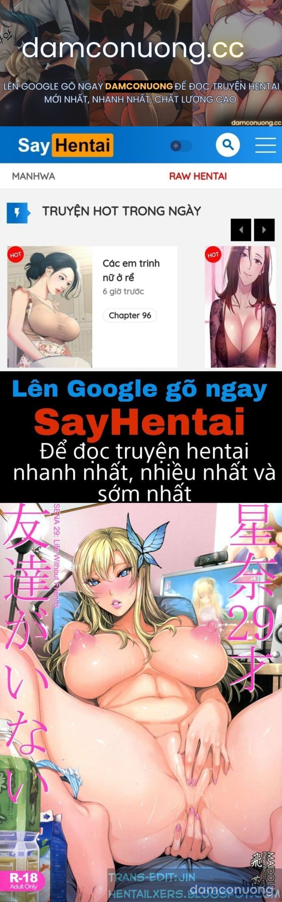 đọc truyện Sena 29sai Tomodachi Ga Inai Chương 1 ảnh 2 tại Thiên Thai Truyện