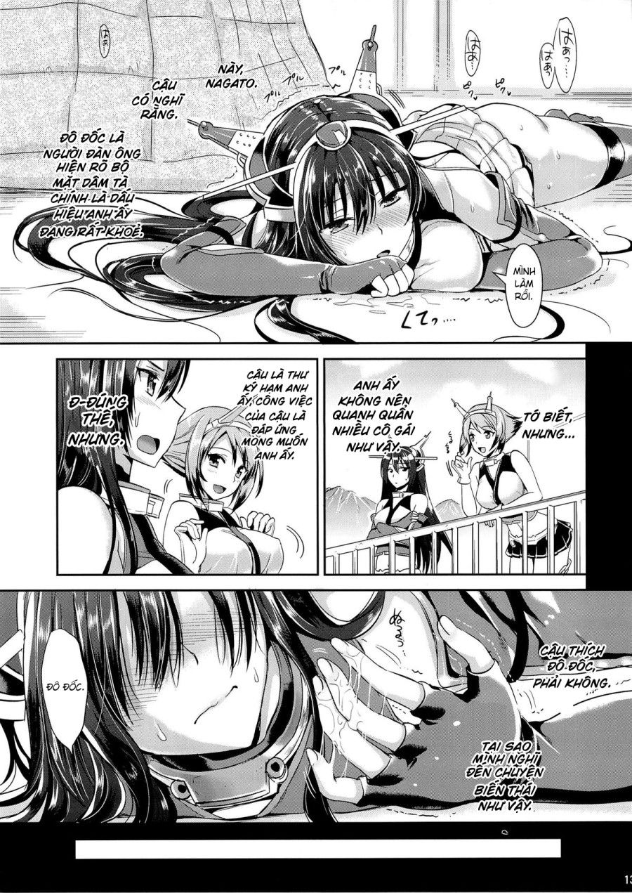 Senkan Nagato To Hentai Teitoku (kantai Collection -kancolle-) Oneshot page 14 - Giả Dược