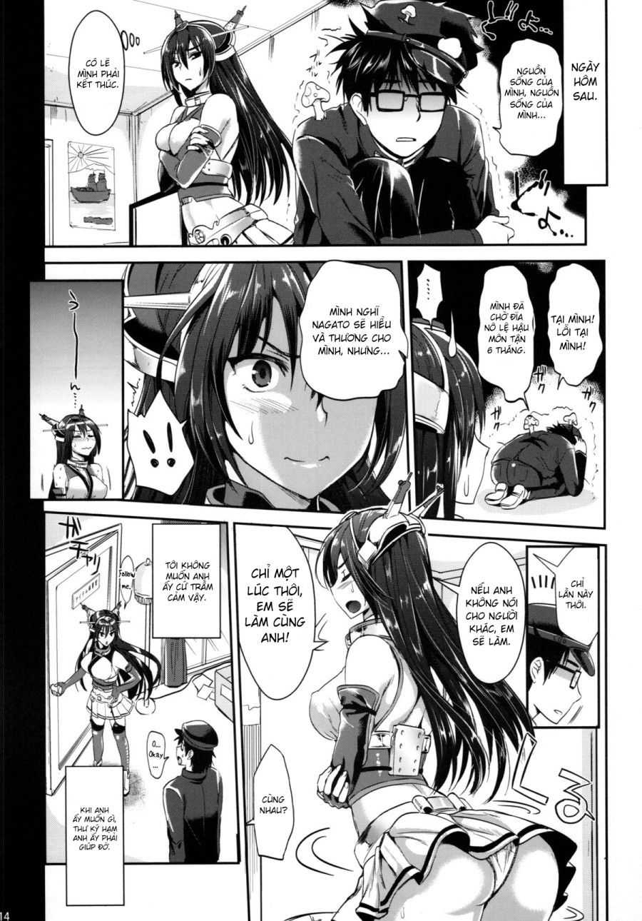 Senkan Nagato To Hentai Teitoku (kantai Collection -kancolle-) Oneshot page 15 - Giả Dược