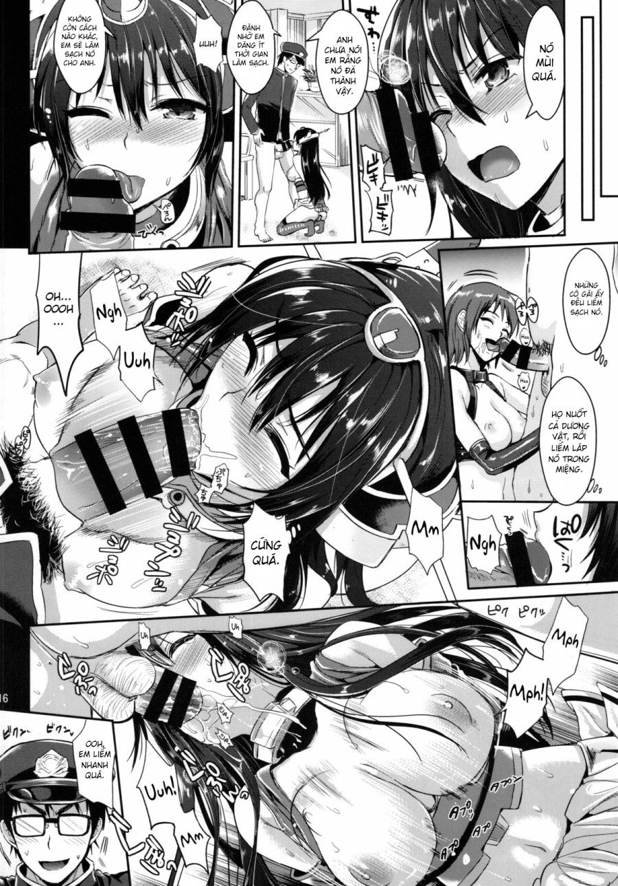 Senkan Nagato To Hentai Teitoku (kantai Collection -kancolle-) Oneshot page 17 - Giả Dược