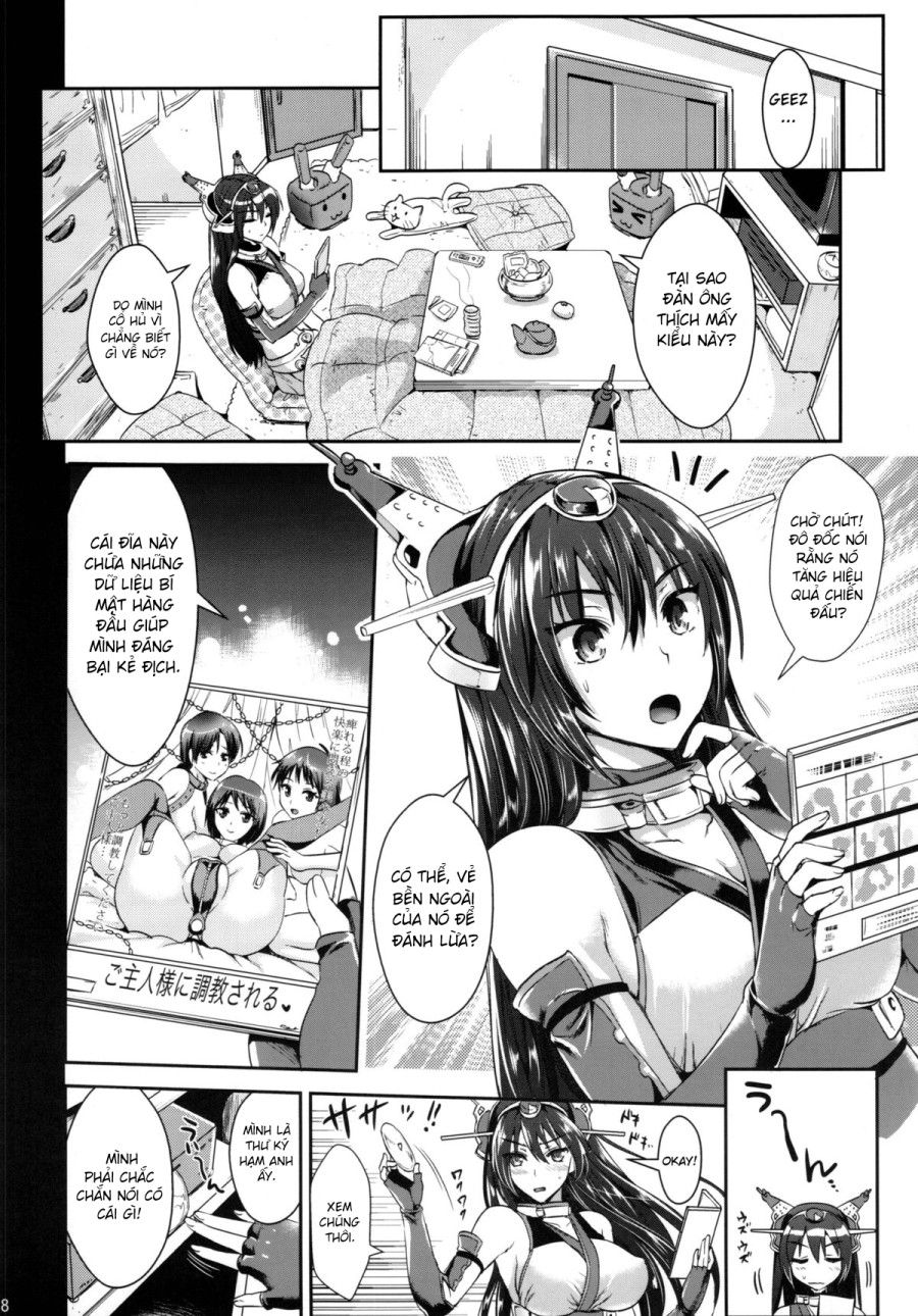Senkan Nagato To Hentai Teitoku (kantai Collection -kancolle-) Oneshot page 9 - Giả Dược
