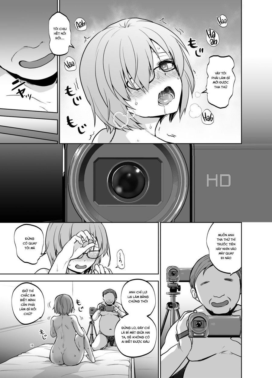 đọc truyện Senpai Ga Rayshift Chuu Dake Kankei O Sematte Kuru Seiyoku Ousei Na Chaldea Shokuin Oji-san To Mash (fate/grand Order) Oneshot ảnh 17 tại Thiên Thai Truyện