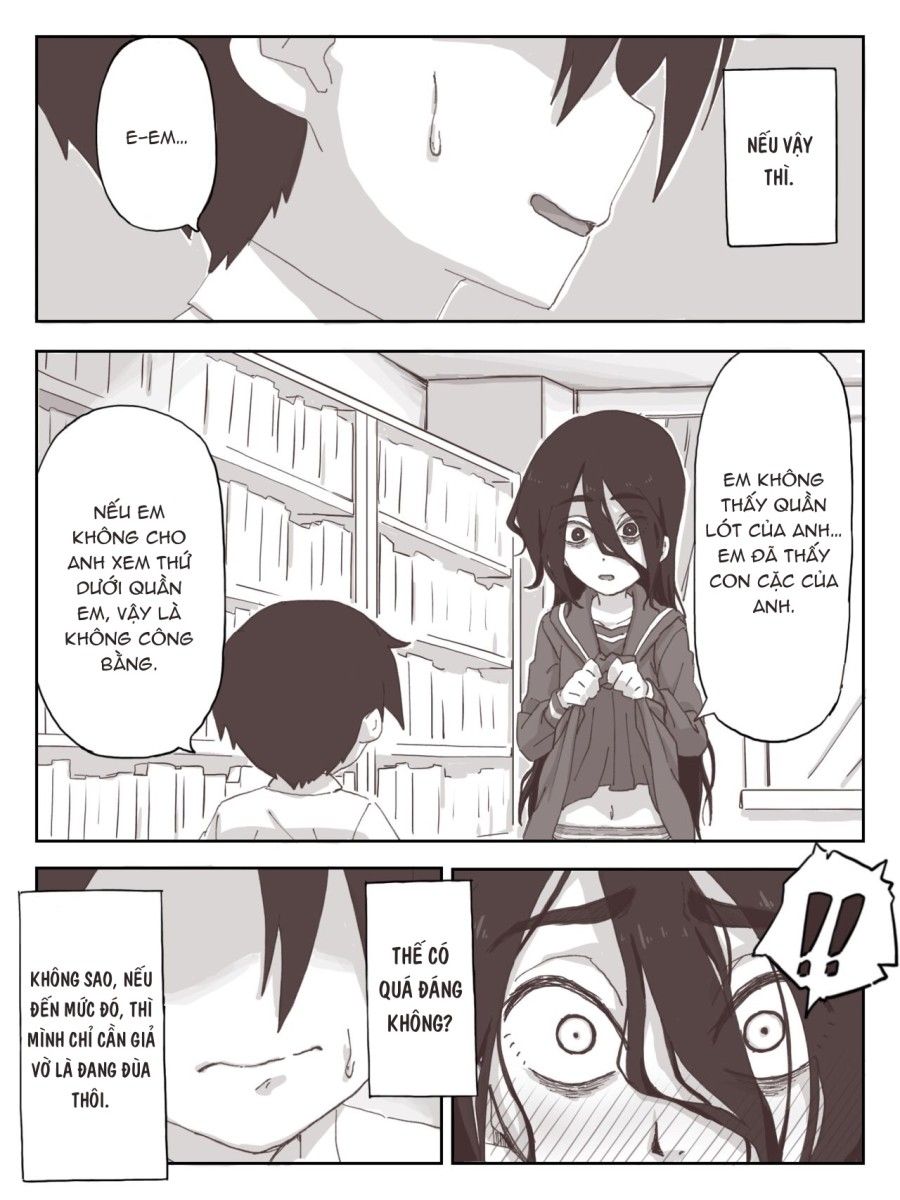 Senpai, Hãy Ra Trên Tay Em Oneshot page 12 - Giả Dược