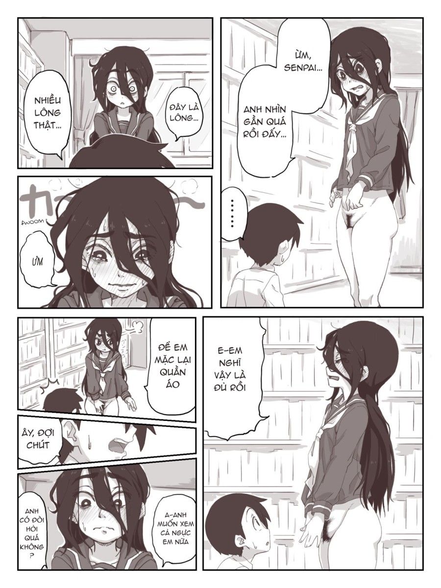 Senpai, Hãy Ra Trên Tay Em Oneshot page 16 - Giả Dược