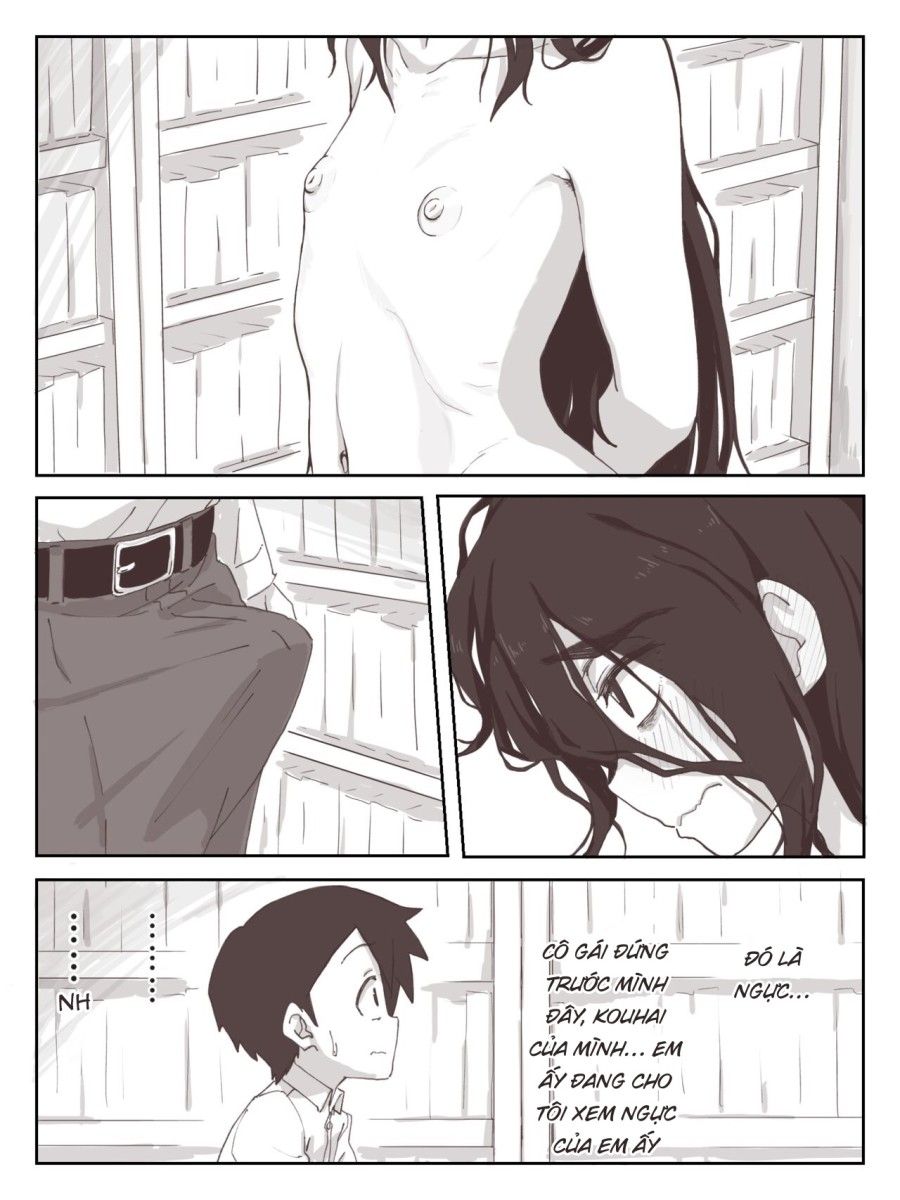 Senpai, Hãy Ra Trên Tay Em Oneshot page 22 - Giả Dược