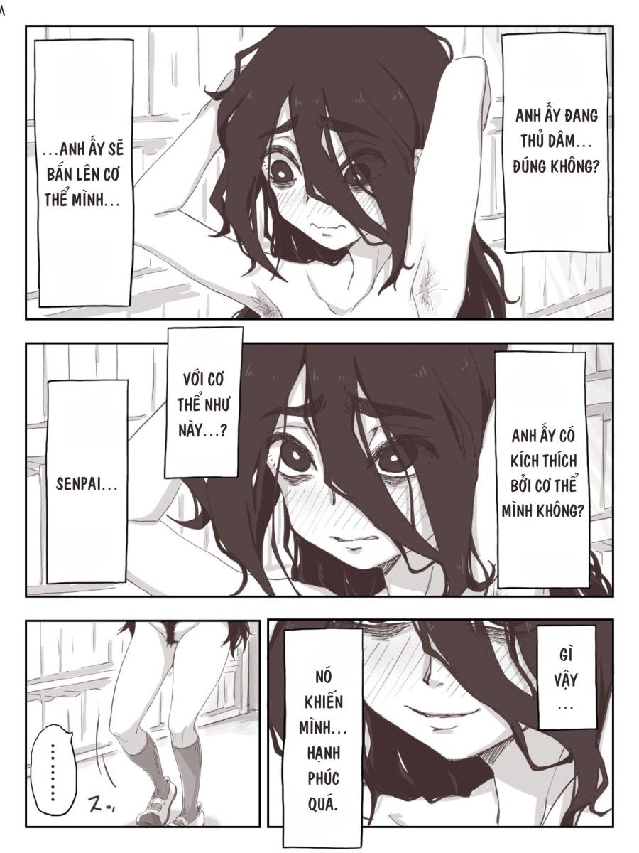 Senpai, Hãy Ra Trên Tay Em Oneshot page 28 - Giả Dược