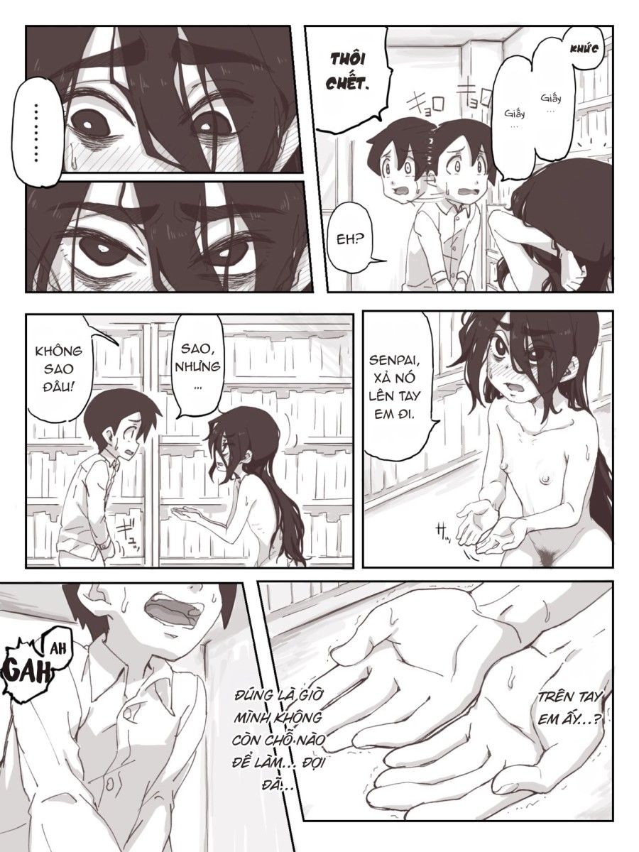 Senpai, Hãy Ra Trên Tay Em Oneshot page 31 - Giả Dược