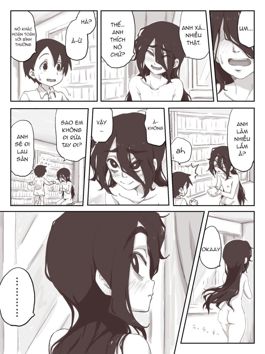 Senpai, Hãy Ra Trên Tay Em Oneshot page 35 - Giả Dược