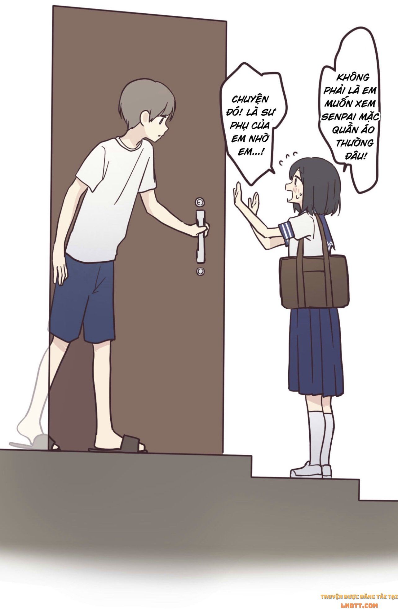 đọc truyện Senpai Là Con Trai Chương 8 ảnh 5 tại Thiên Thai Truyện