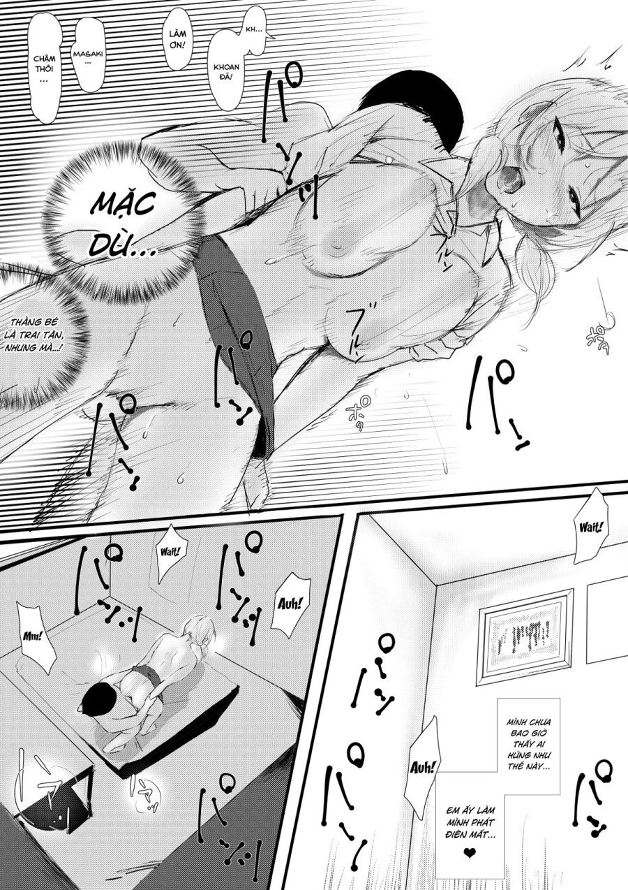 Senpai Mà Tôi Ngưỡng Mộ Bấy Lâu Lại Là Người Chỉ Thích Làm Tình Oneshot page 14 - Giả Dược