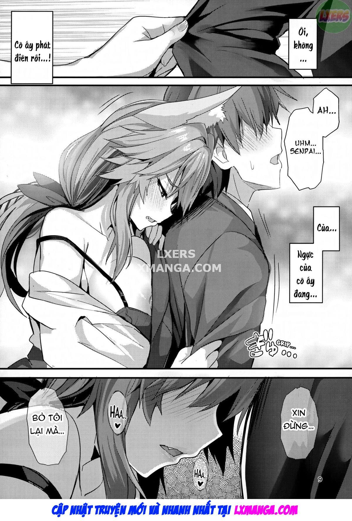 đọc truyện Senpai Office Worker Tamamo Oneshot ảnh 11 tại Giả Dược