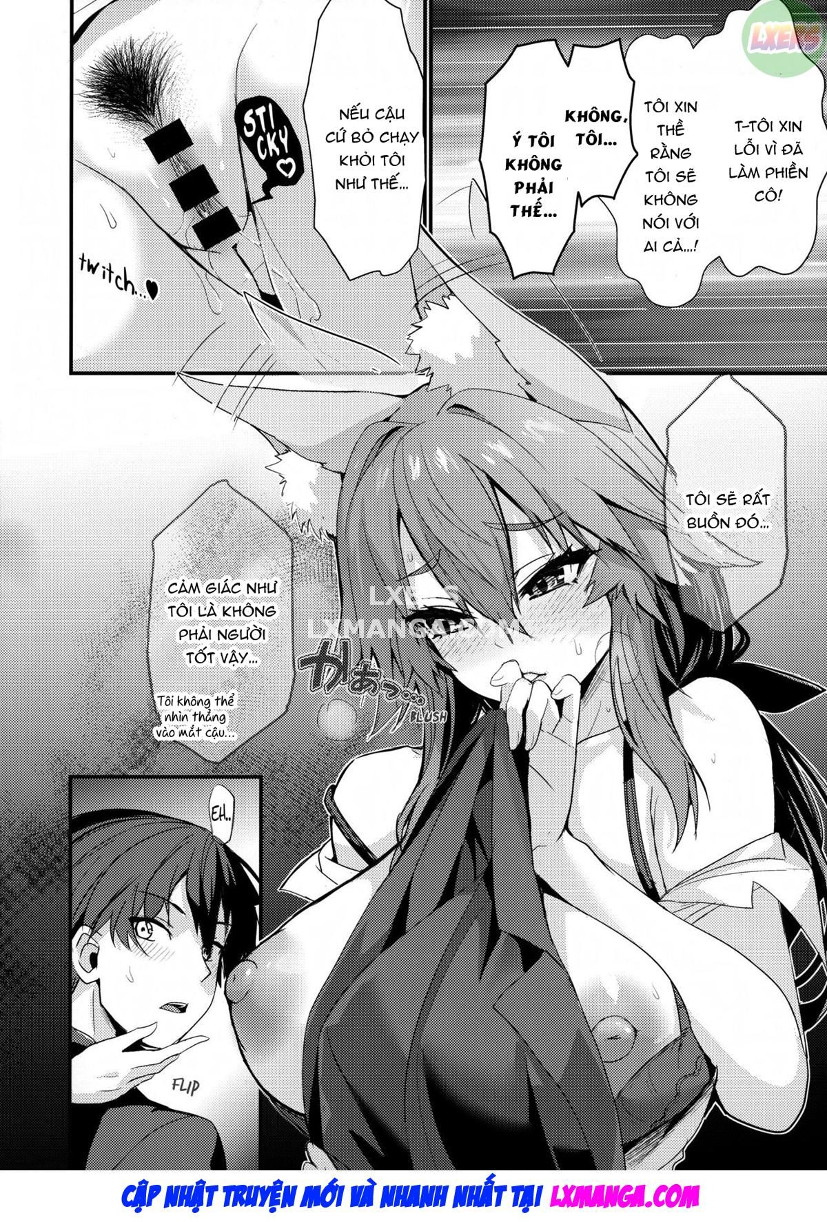 đọc truyện Senpai Office Worker Tamamo Oneshot ảnh 12 tại Giả Dược