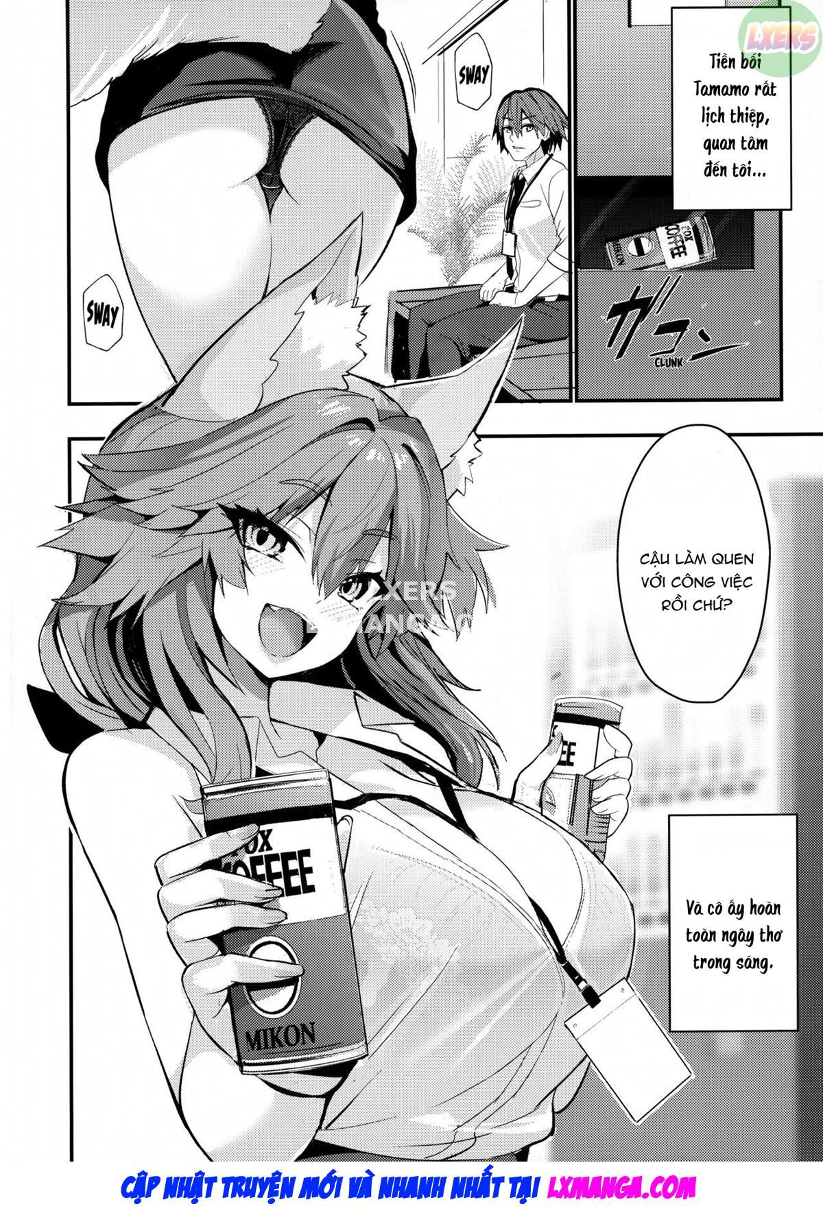 đọc truyện Senpai Office Worker Tamamo Oneshot ảnh 6 tại Giả Dược