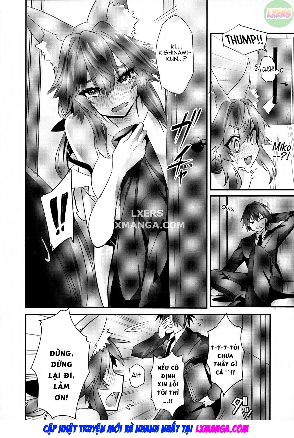 đọc truyện Senpai Office Worker Tamamo Oneshot ảnh 10 tại Giả Dược