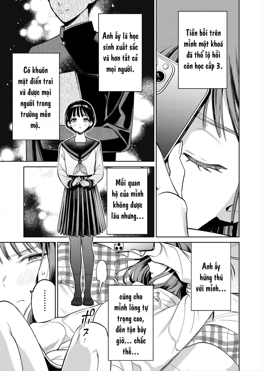 Senpai, Sonna No Shiranai Desu ~bansou Shite Ita Kare No Yubi Wa Ima, Watashi No Naka O Midashiteru Oneshot page 11 - Giả Dược