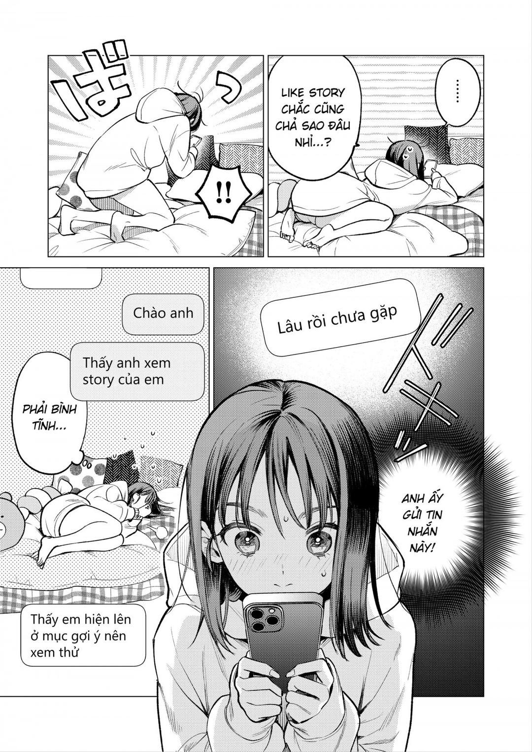Senpai, Sonna No Shiranai Desu ~bansou Shite Ita Kare No Yubi Wa Ima, Watashi No Naka O Midashiteru Oneshot page 13 - Giả Dược