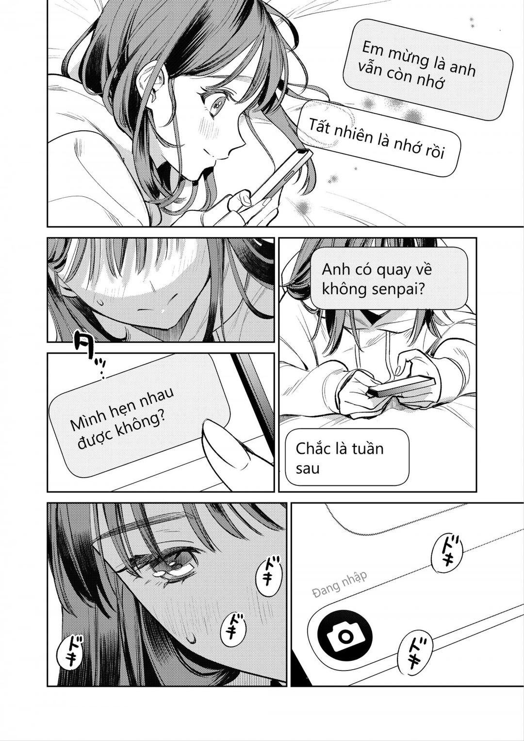 Senpai, Sonna No Shiranai Desu ~bansou Shite Ita Kare No Yubi Wa Ima, Watashi No Naka O Midashiteru Oneshot page 14 - Giả Dược