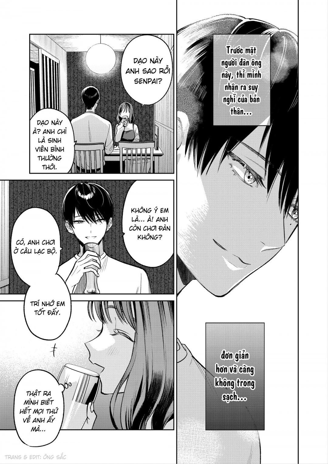 Senpai, Sonna No Shiranai Desu ~bansou Shite Ita Kare No Yubi Wa Ima, Watashi No Naka O Midashiteru Oneshot page 19 - Giả Dược