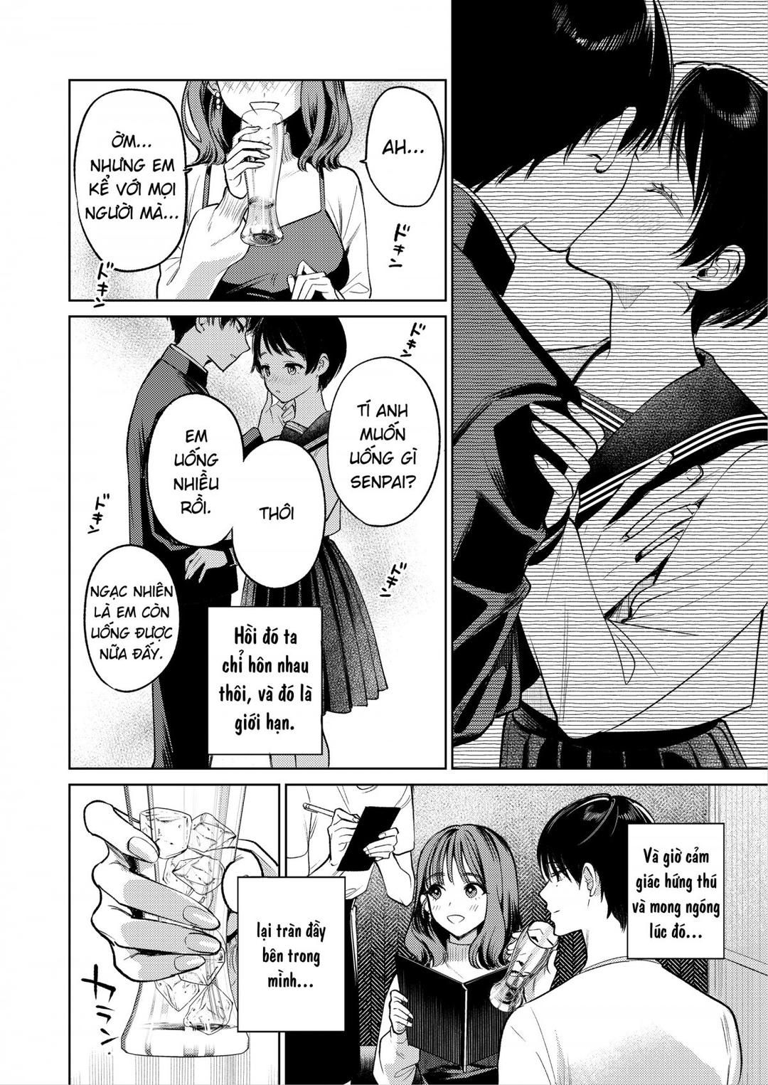 Senpai, Sonna No Shiranai Desu ~bansou Shite Ita Kare No Yubi Wa Ima, Watashi No Naka O Midashiteru Oneshot page 22 - Giả Dược