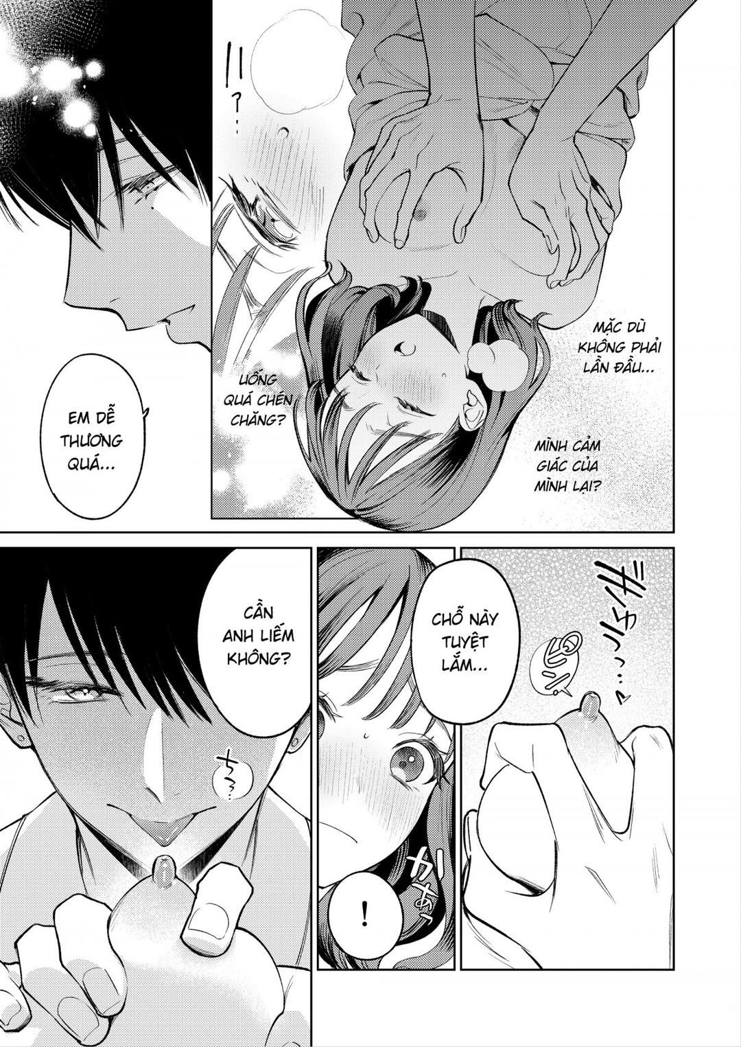 Senpai, Sonna No Shiranai Desu ~bansou Shite Ita Kare No Yubi Wa Ima, Watashi No Naka O Midashiteru Oneshot page 27 - Giả Dược
