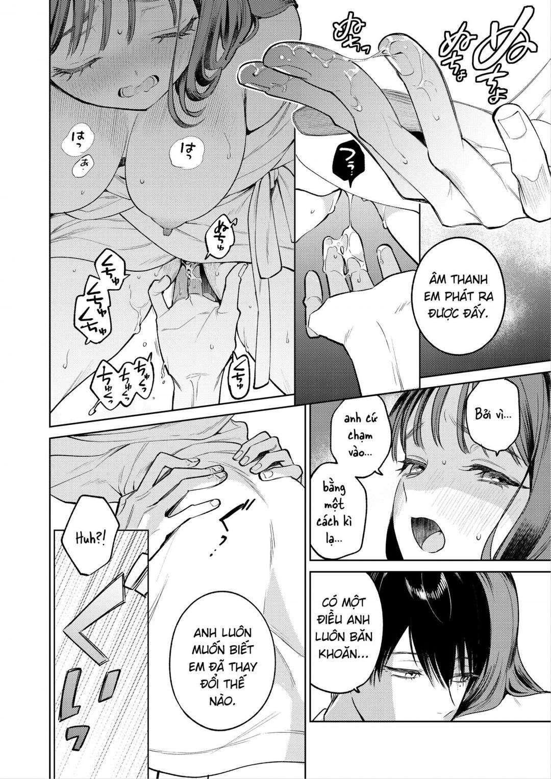 Senpai, Sonna No Shiranai Desu ~bansou Shite Ita Kare No Yubi Wa Ima, Watashi No Naka O Midashiteru Oneshot page 32 - Giả Dược