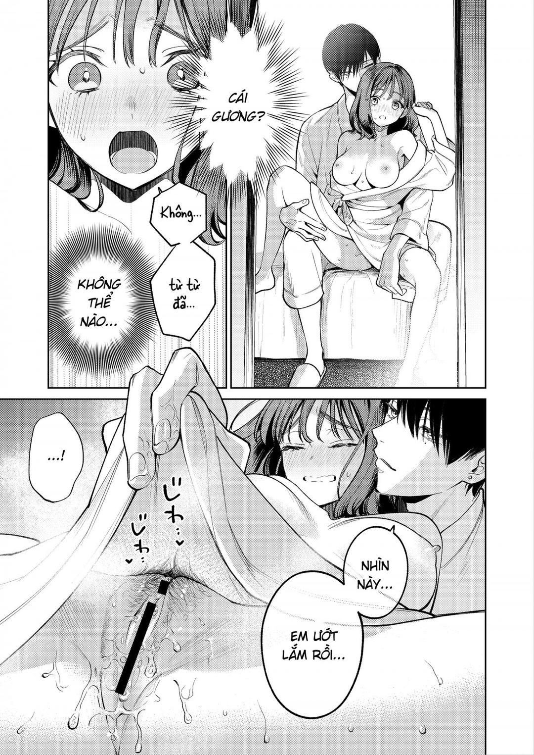 Senpai, Sonna No Shiranai Desu ~bansou Shite Ita Kare No Yubi Wa Ima, Watashi No Naka O Midashiteru Oneshot page 33 - Giả Dược