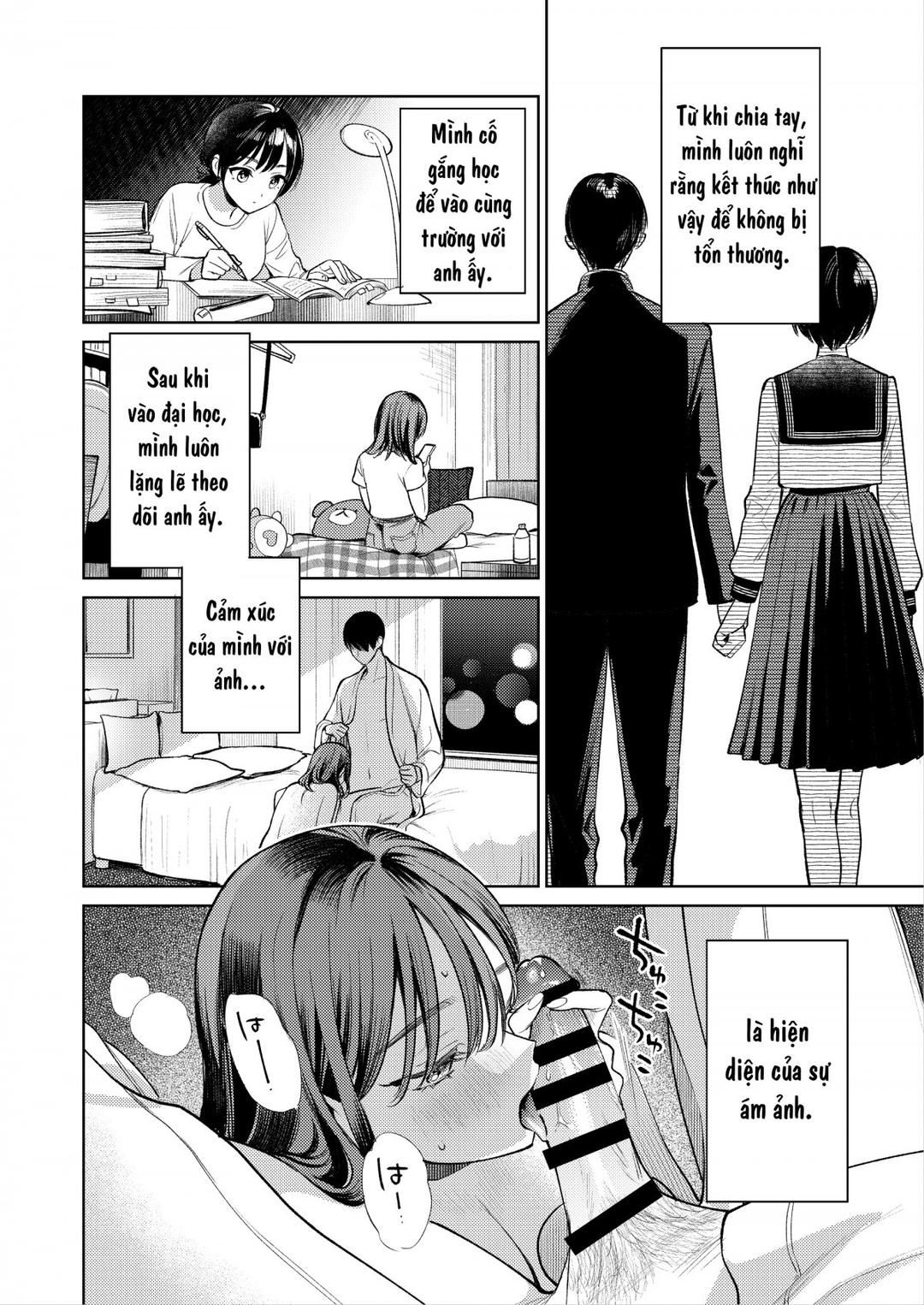 Senpai, Sonna No Shiranai Desu ~bansou Shite Ita Kare No Yubi Wa Ima, Watashi No Naka O Midashiteru Oneshot page 40 - Giả Dược