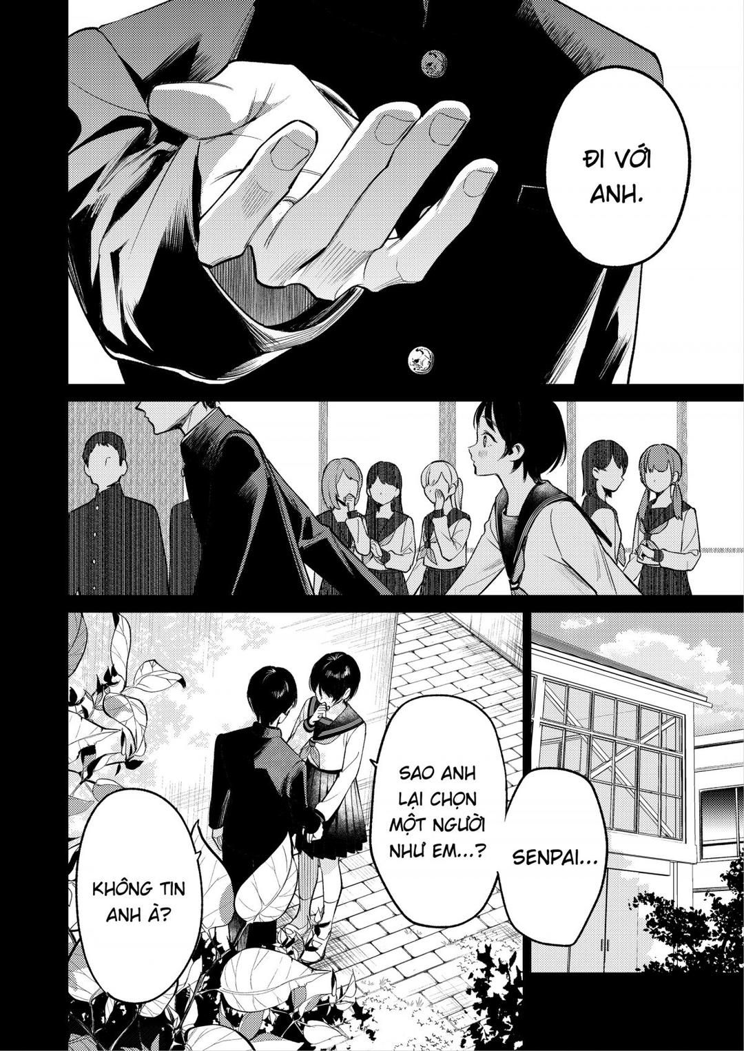 Senpai, Sonna No Shiranai Desu ~bansou Shite Ita Kare No Yubi Wa Ima, Watashi No Naka O Midashiteru Oneshot page 6 - Giả Dược