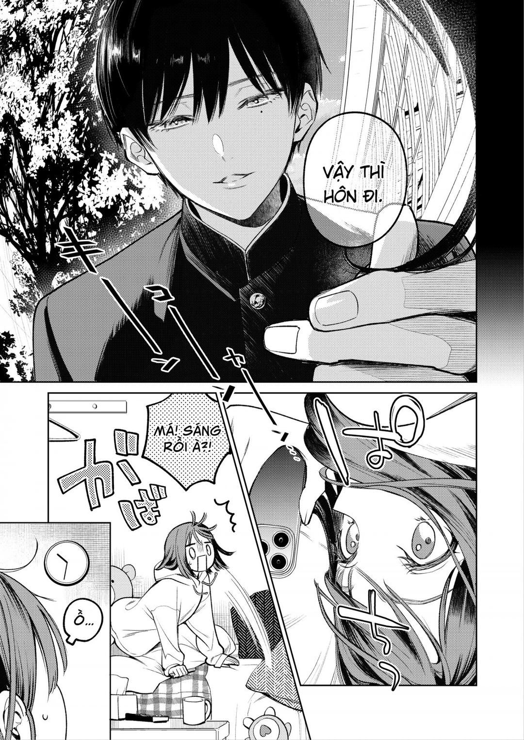 Senpai, Sonna No Shiranai Desu ~bansou Shite Ita Kare No Yubi Wa Ima, Watashi No Naka O Midashiteru Oneshot page 7 - Giả Dược