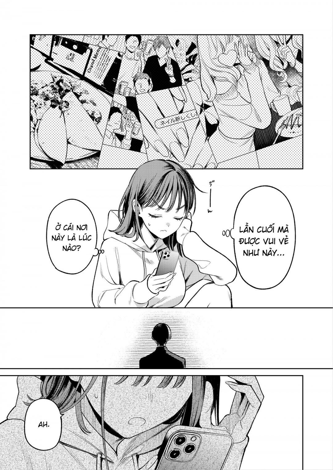Senpai, Sonna No Shiranai Desu ~bansou Shite Ita Kare No Yubi Wa Ima, Watashi No Naka O Midashiteru Oneshot page 9 - Giả Dược