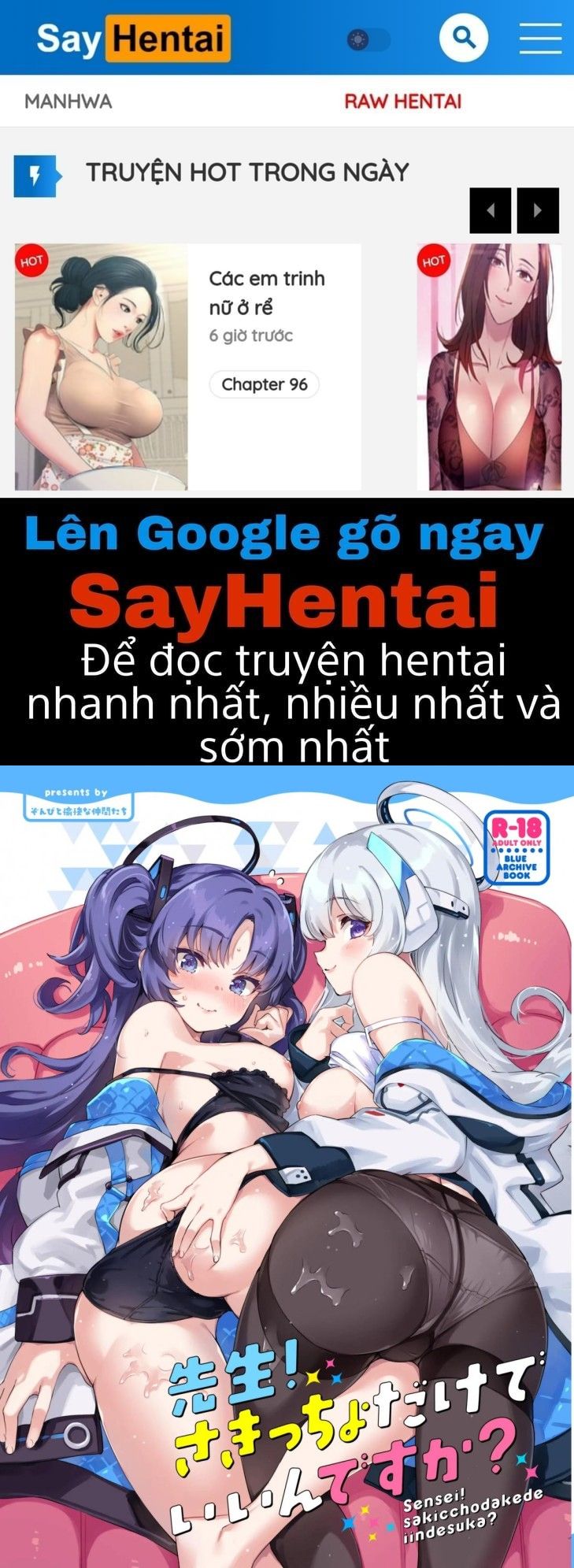 đọc truyện Sensei! Are You Fine With Just The Tip Oneshot ảnh 2 tại Thiên Thai Truyện