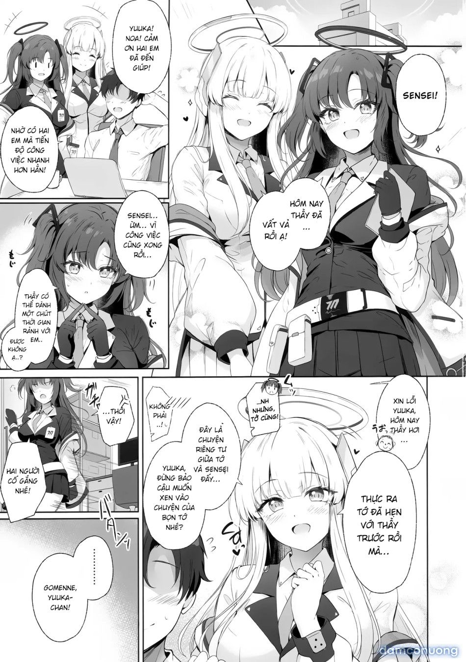 đọc truyện Sensei, Chuyện Quản Lý Cứ Để Em Lo Ạ! ♡ Chương 0 ảnh 3 tại Thiên Thai Truyện