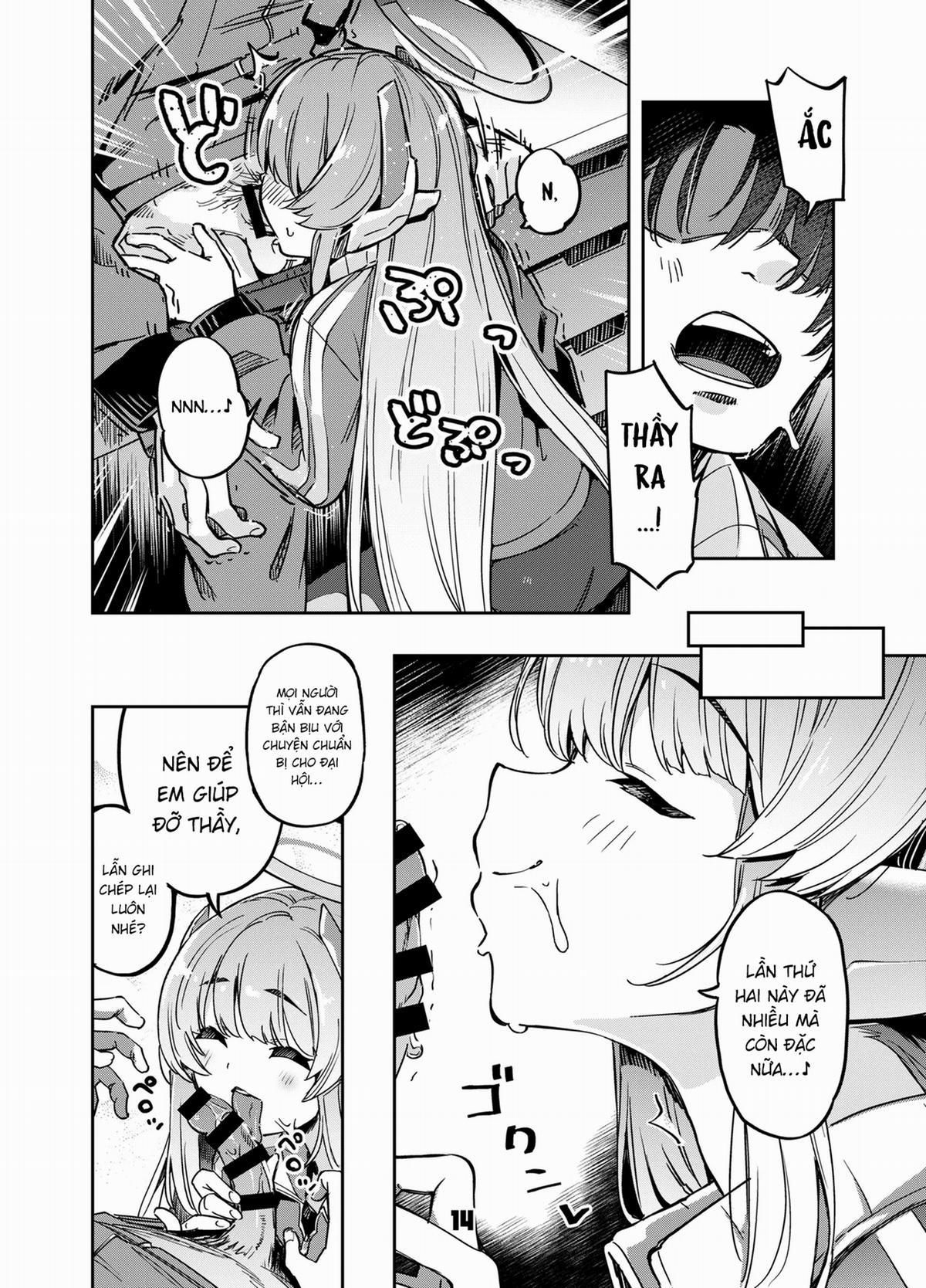 đọc truyện Sensei! Đừng Nói Cho Yuuka-chan Biết Đấy Nhé! - Blue Archive Oneshot ảnh 14 tại Thiên Thai Truyện