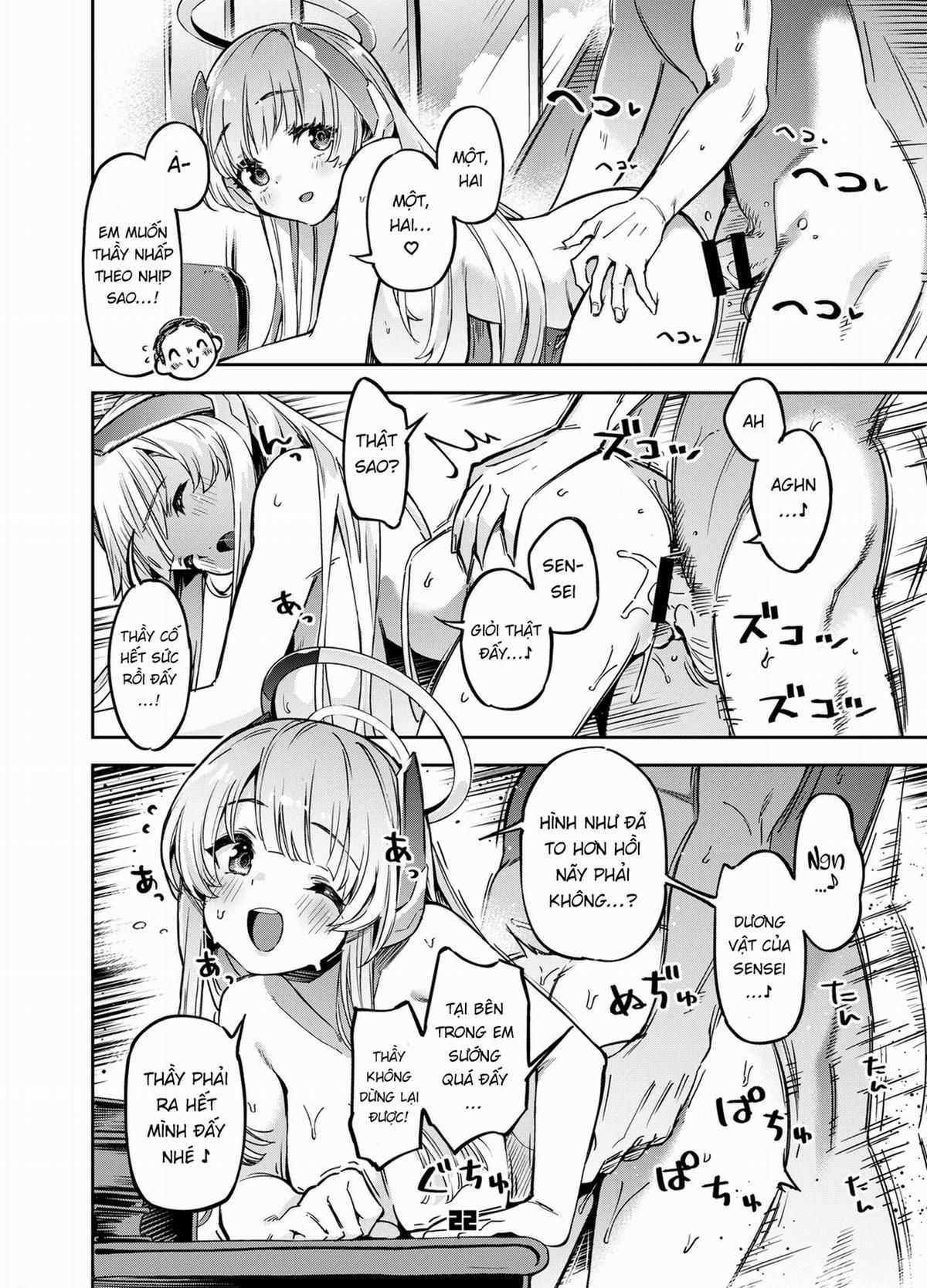 đọc truyện Sensei! Đừng Nói Cho Yuuka-chan Biết Đấy Nhé! - Blue Archive Oneshot ảnh 22 tại Thiên Thai Truyện