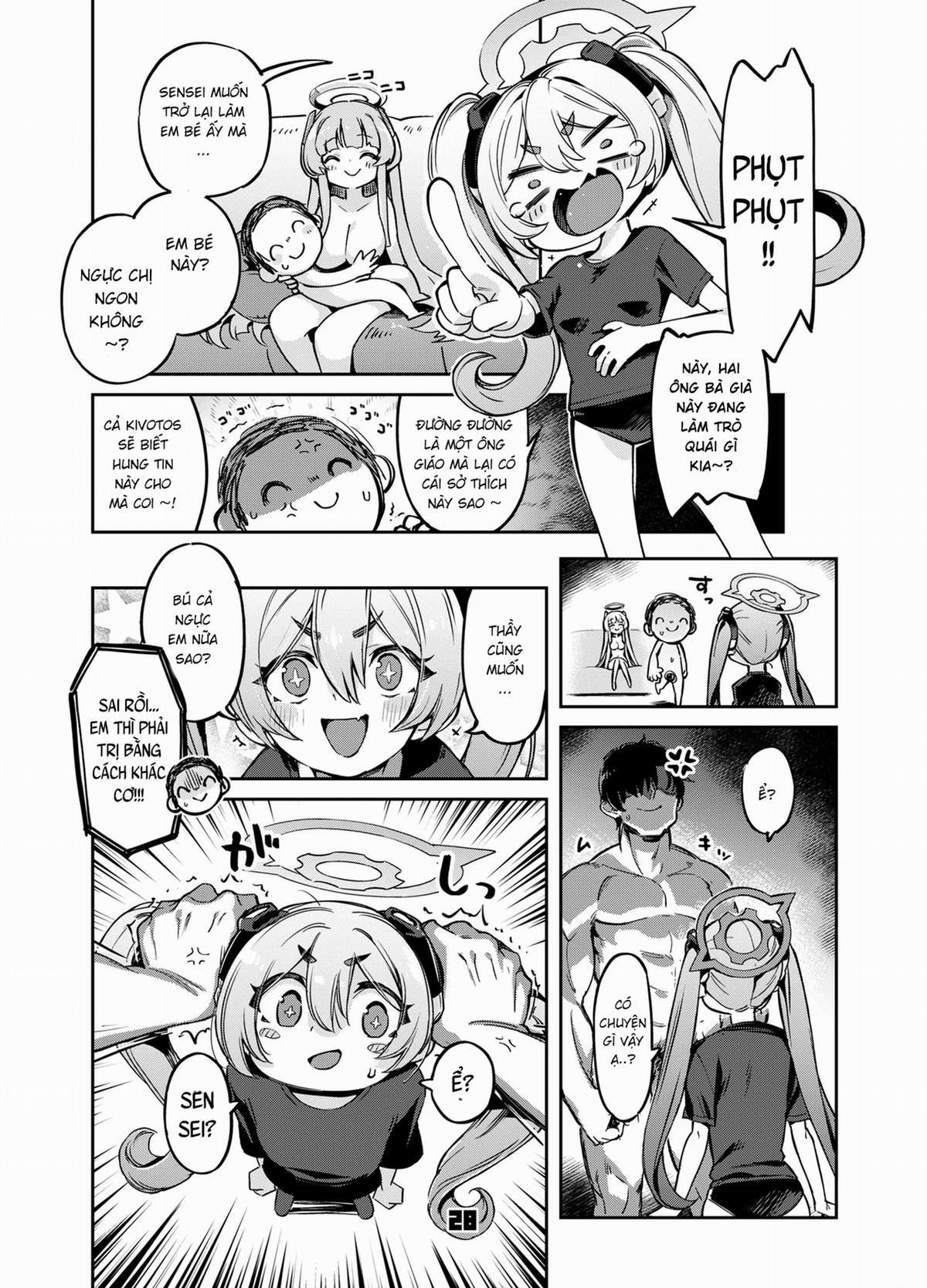 đọc truyện Sensei! Đừng Nói Cho Yuuka-chan Biết Đấy Nhé! - Blue Archive Oneshot ảnh 28 tại Thiên Thai Truyện