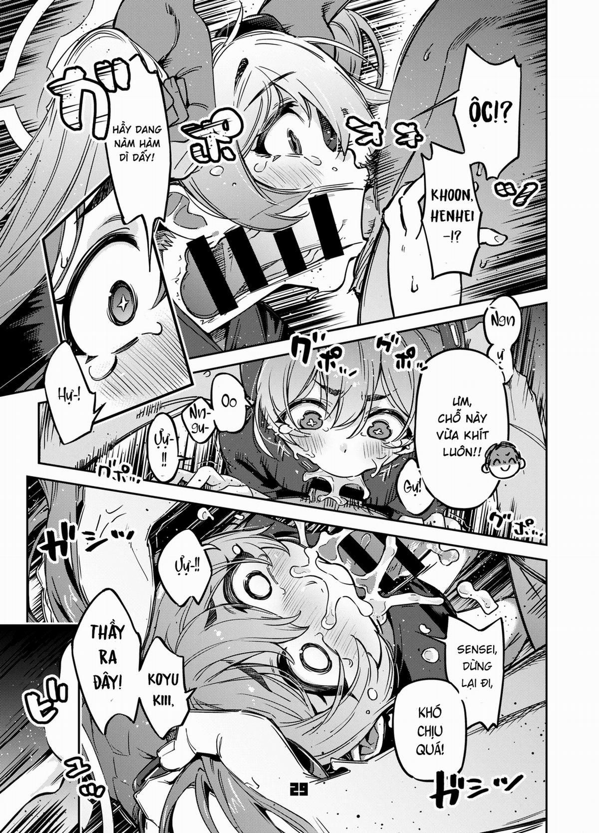 đọc truyện Sensei! Đừng Nói Cho Yuuka-chan Biết Đấy Nhé! - Blue Archive Oneshot ảnh 29 tại Thiên Thai Truyện