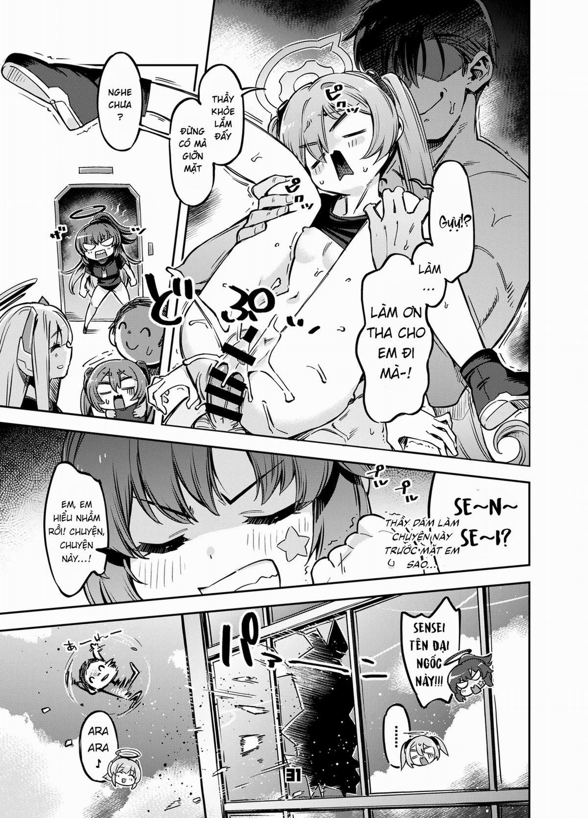 đọc truyện Sensei! Đừng Nói Cho Yuuka-chan Biết Đấy Nhé! - Blue Archive Oneshot ảnh 31 tại Thiên Thai Truyện