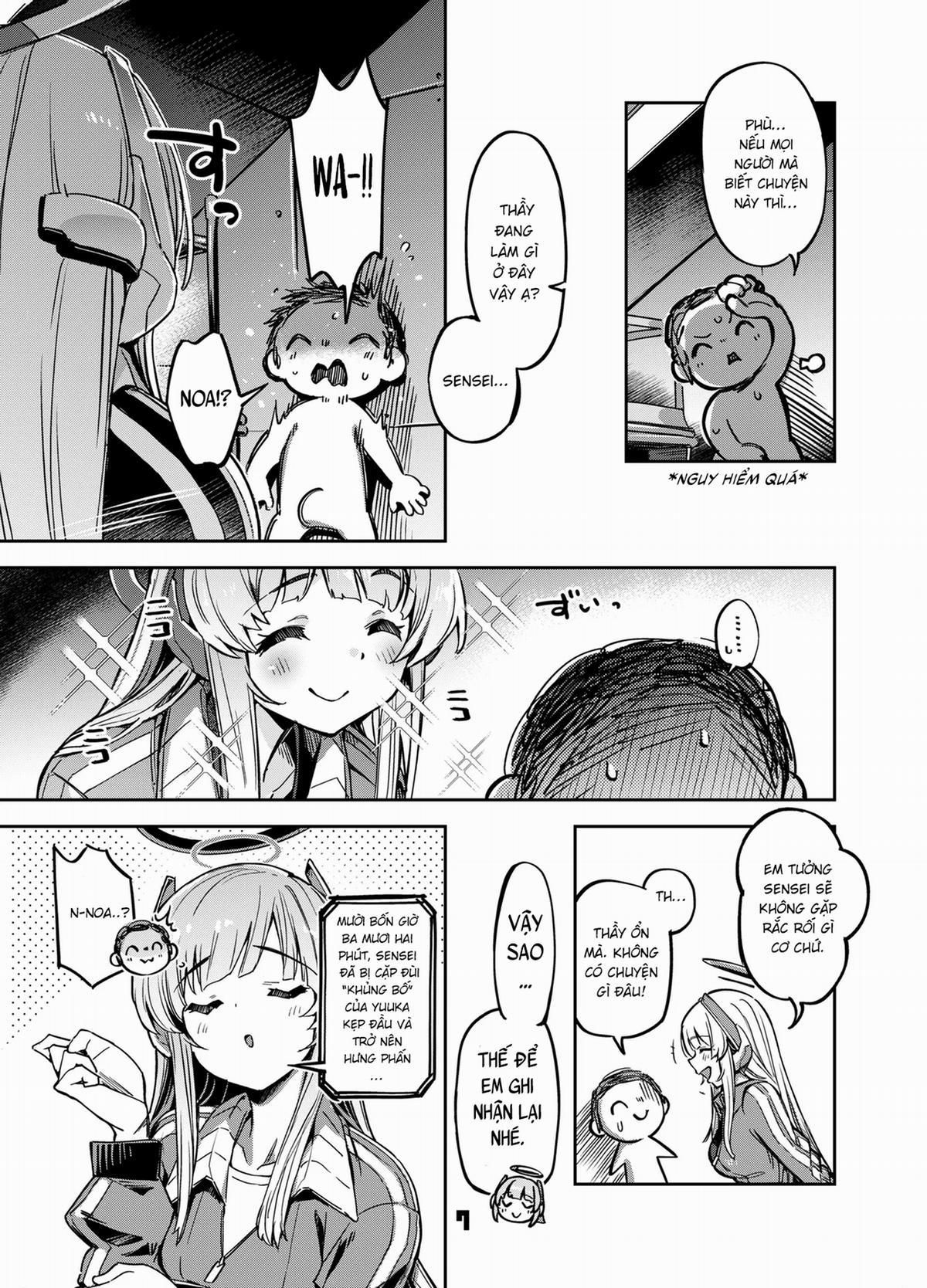 đọc truyện Sensei! Đừng Nói Cho Yuuka-chan Biết Đấy Nhé! - Blue Archive Oneshot ảnh 7 tại Thiên Thai Truyện