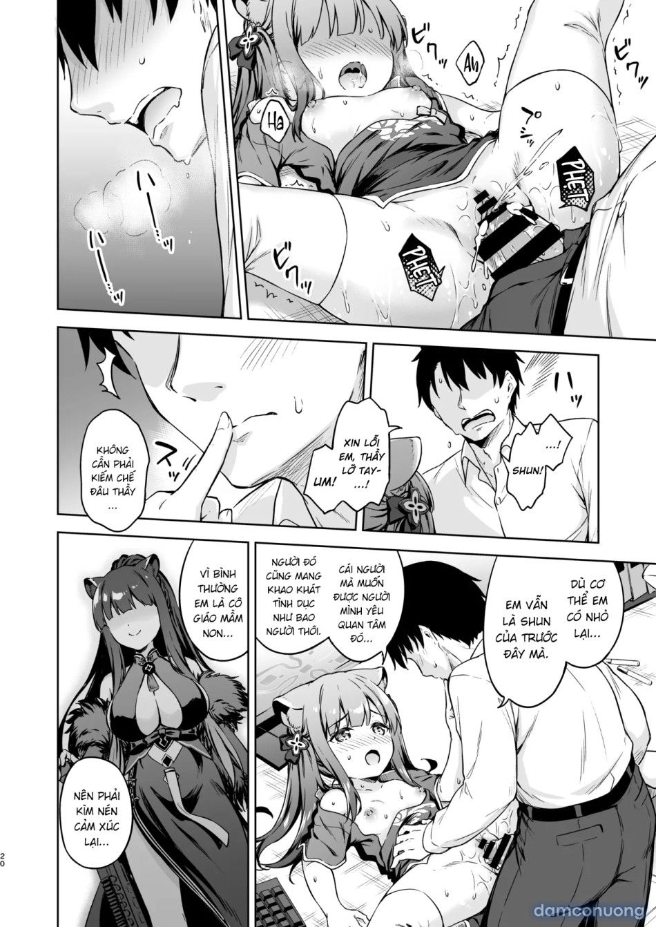 đọc truyện Sensei, Em Muốn Được Thầy Chiều Chuộng Cơ! Được Hong Ạ? Chương 0 ảnh 20 tại Thiên Thai Truyện