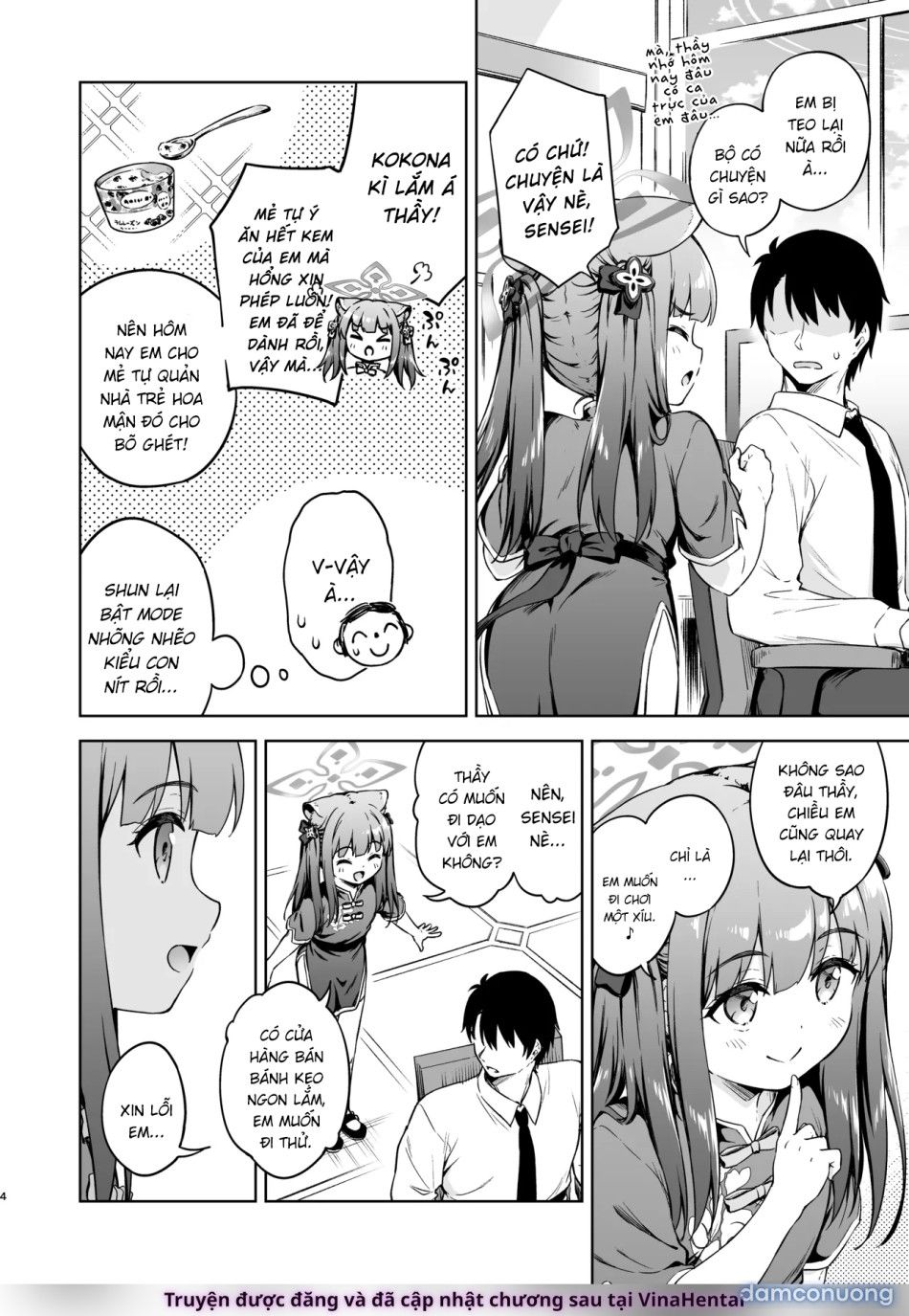 đọc truyện Sensei, Em Muốn Được Thầy Chiều Chuộng Cơ! Được Hong Ạ? Chương 0 ảnh 4 tại Thiên Thai Truyện